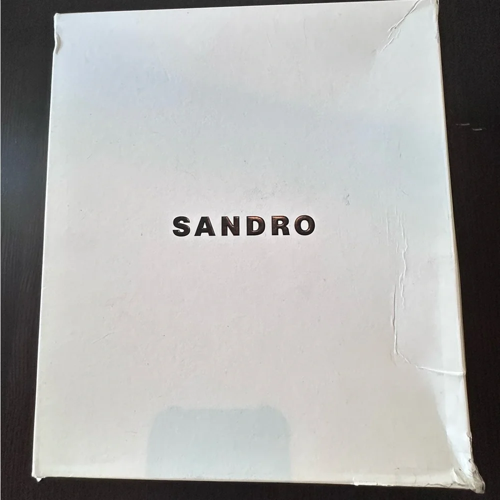 BNWT!!!!! Sandro Women’s Deep Red Leather Boots - Picture 2 of 5